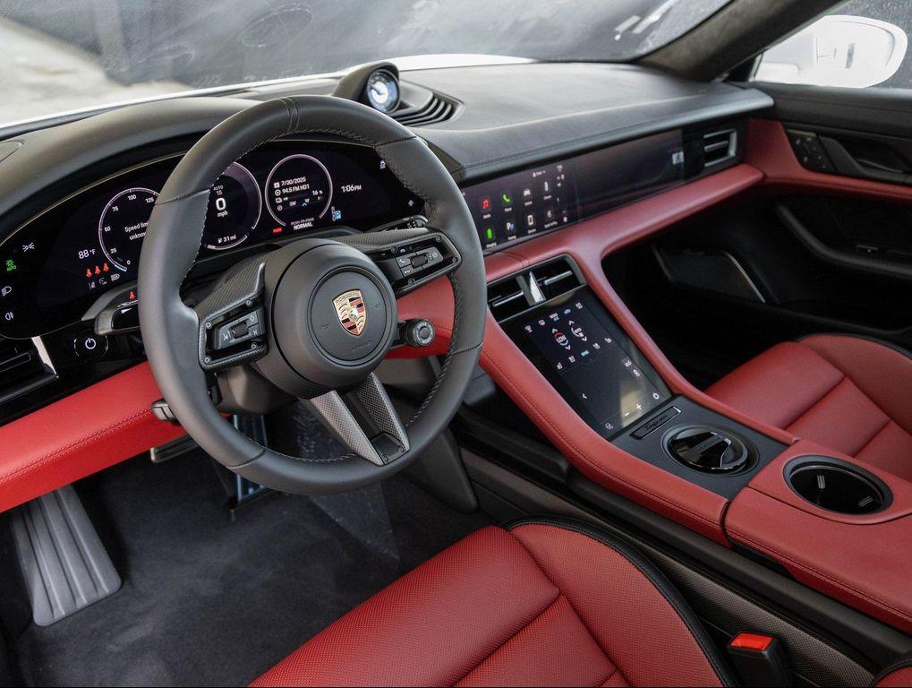 used 2025 Porsche Taycan car, priced at $159,988