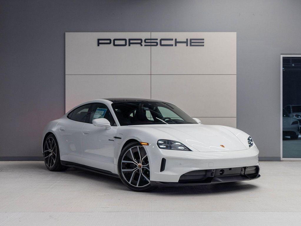 used 2025 Porsche Taycan car, priced at $159,988