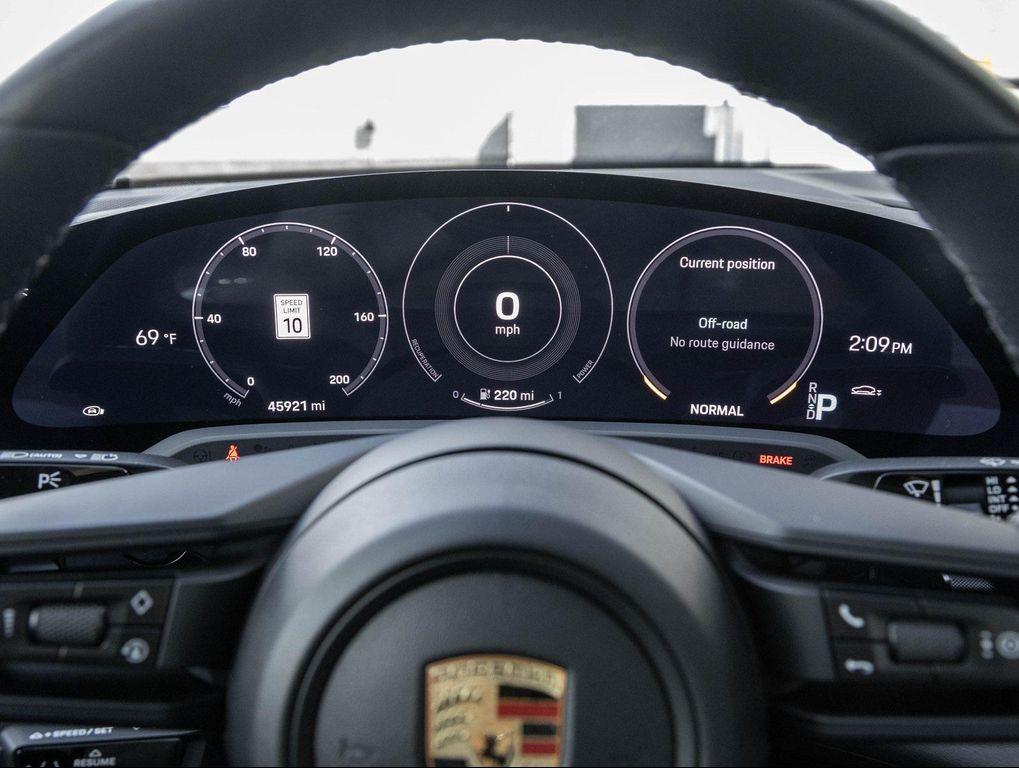 used 2023 Porsche Taycan car, priced at $55,460