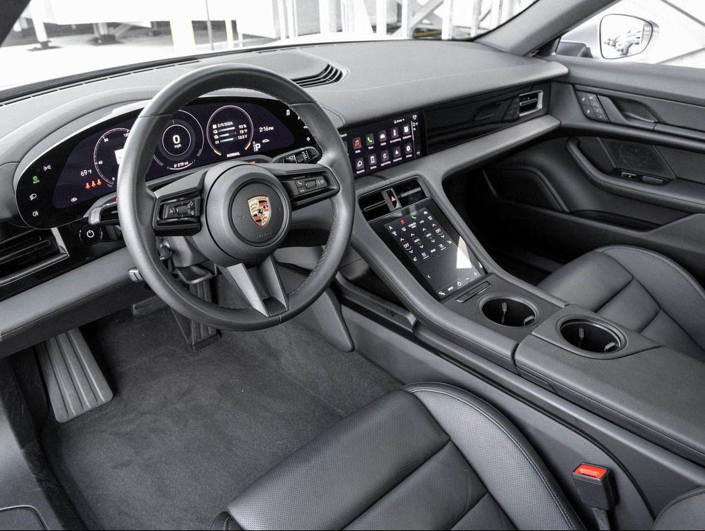 used 2023 Porsche Taycan car, priced at $55,460