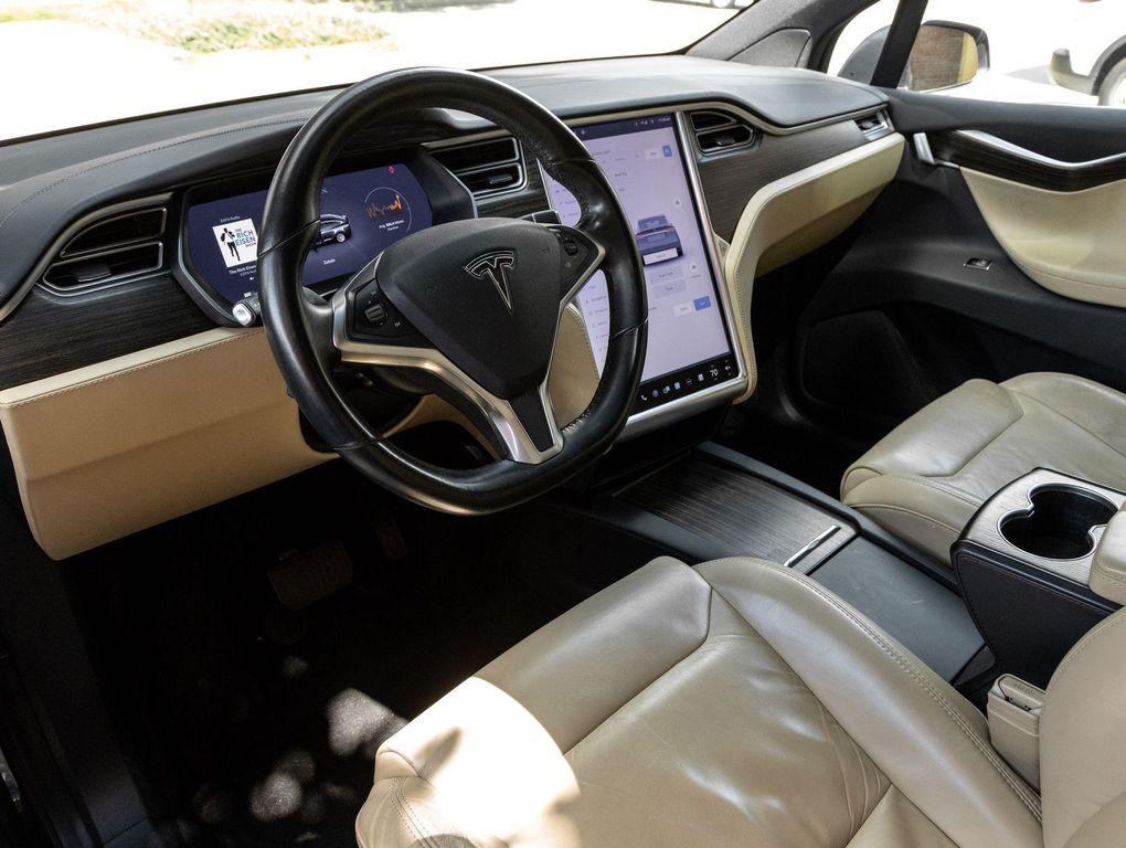 used 2016 Tesla Model X car, priced at $23,988