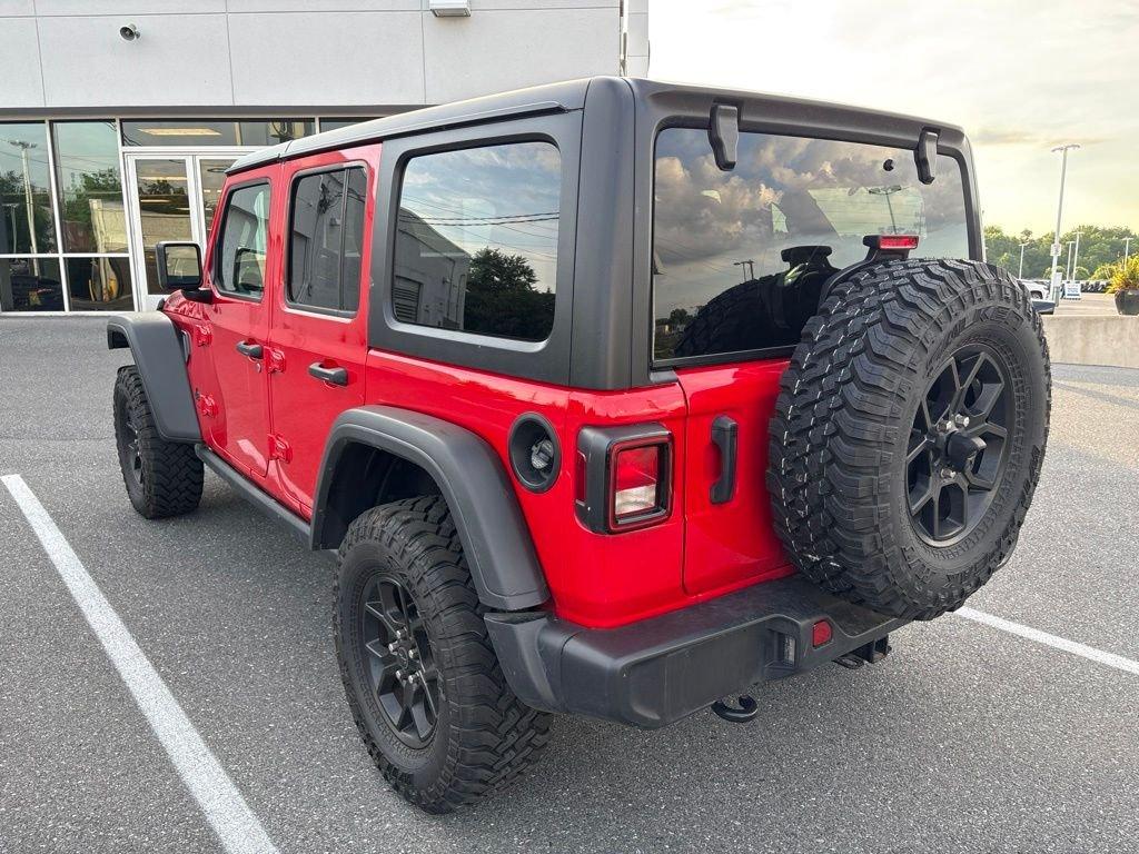 used 2025 Jeep Wrangler car, priced at $37,558