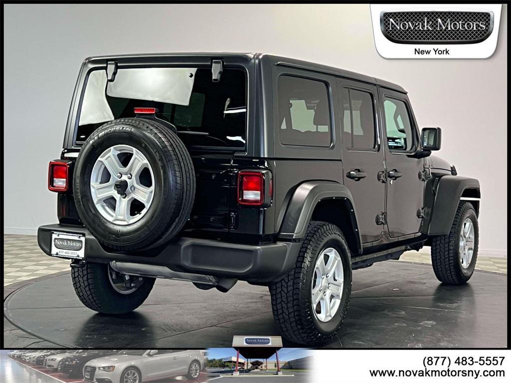 used 2022 Jeep Wrangler Unlimited car, priced at $29,770