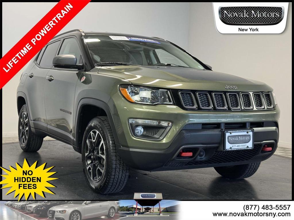 used 2021 Jeep Compass car, priced at $18,595