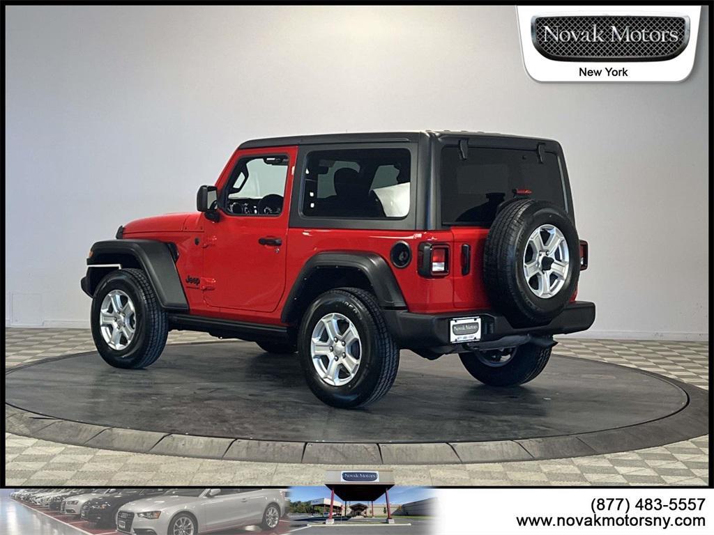 used 2022 Jeep Wrangler car, priced at $27,595