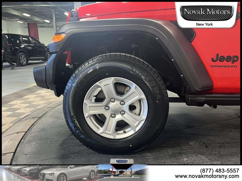 used 2022 Jeep Wrangler car, priced at $27,595