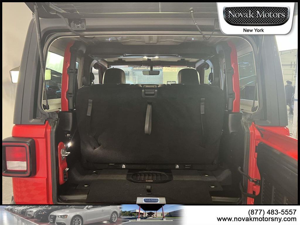 used 2022 Jeep Wrangler car, priced at $27,595