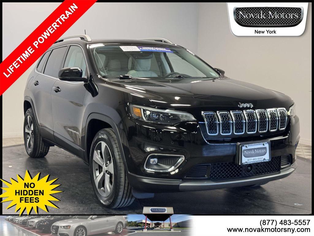 used 2021 Jeep Cherokee car, priced at $22,495