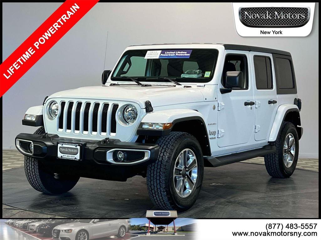 used 2022 Jeep Wrangler Unlimited car, priced at $35,595