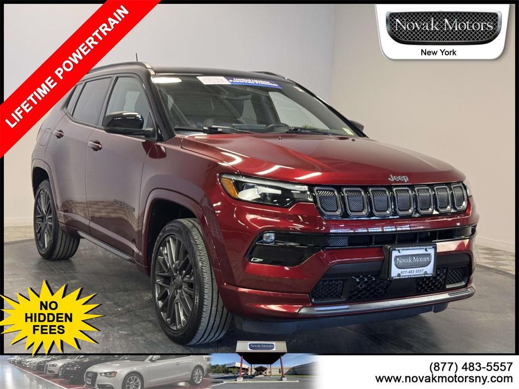 used 2022 Jeep Compass car, priced at $27,890