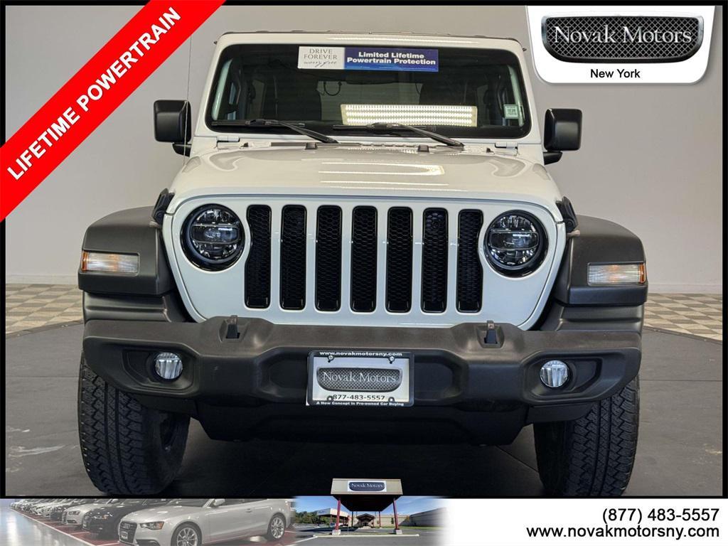 used 2021 Jeep Wrangler Unlimited car, priced at $30,475