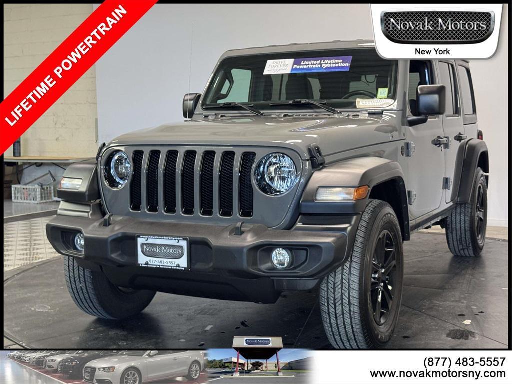 used 2021 Jeep Wrangler Unlimited car, priced at $29,995