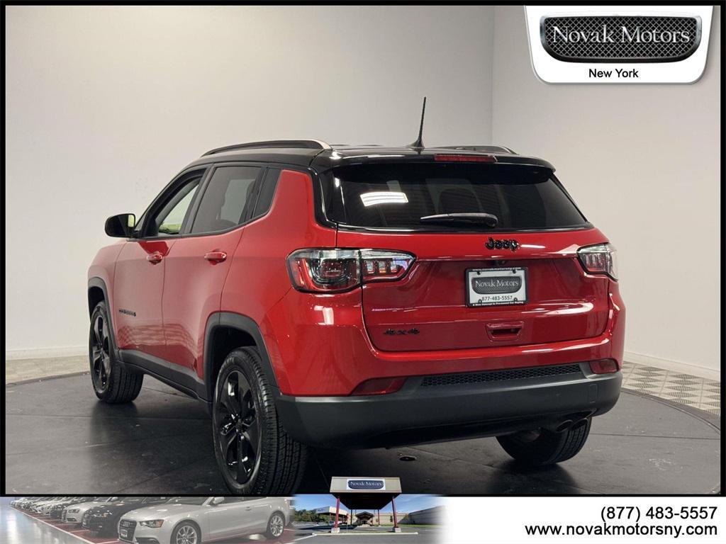 used 2021 Jeep Compass car, priced at $18,795