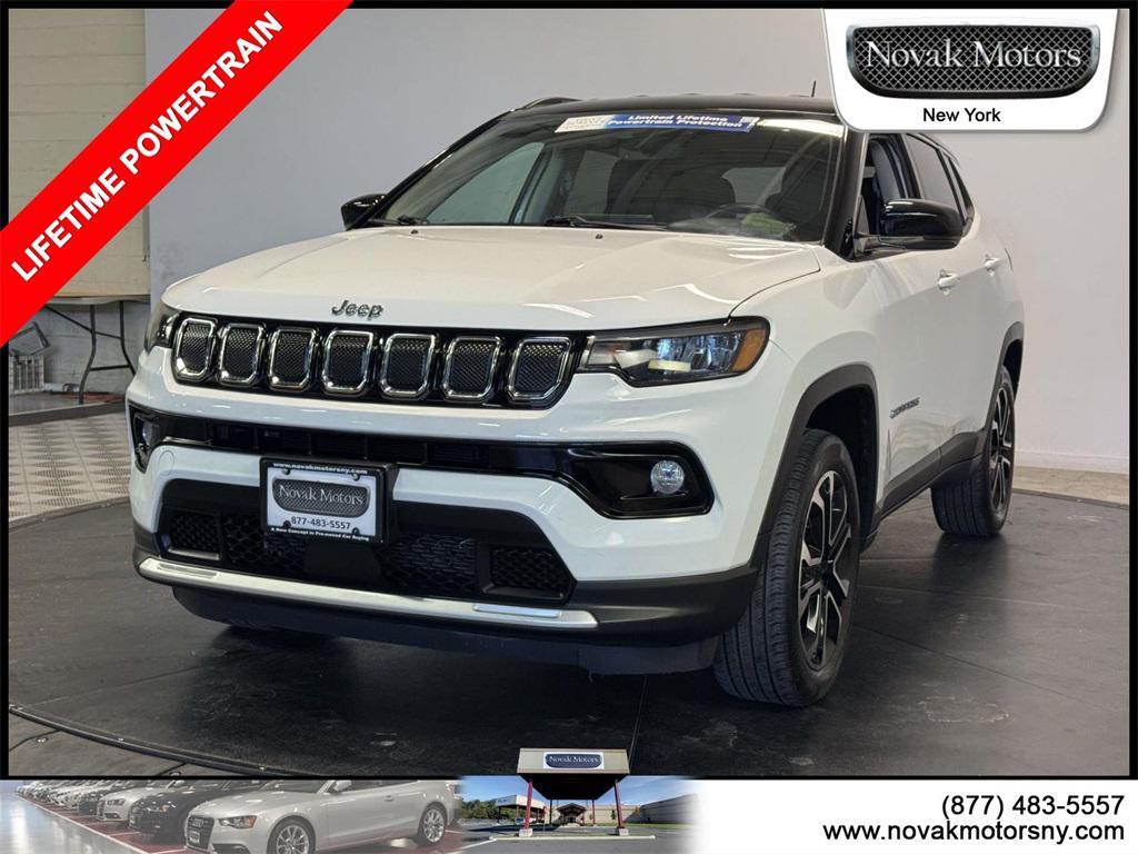 used 2022 Jeep Compass car, priced at $22,595