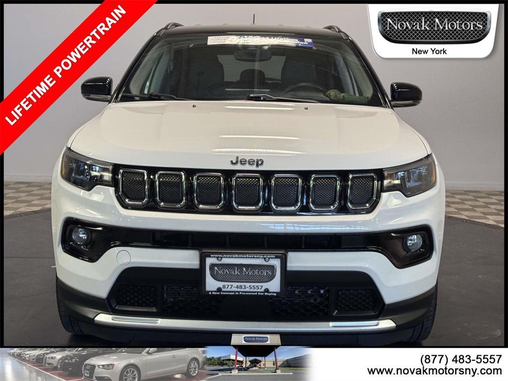 used 2022 Jeep Compass car, priced at $22,595