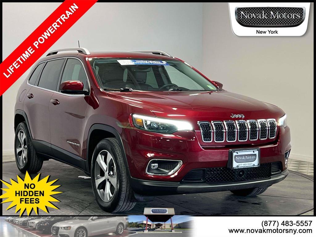 used 2021 Jeep Cherokee car, priced at $22,595