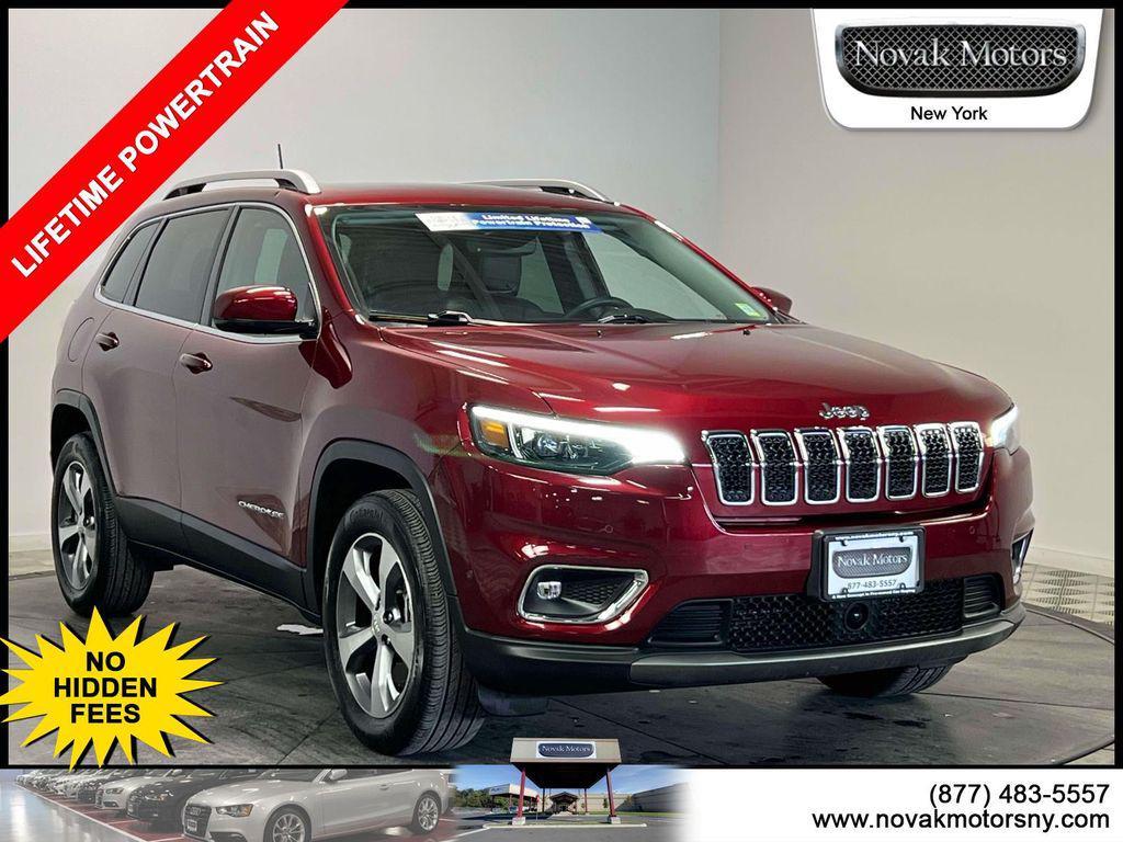 used 2021 Jeep Cherokee car, priced at $22,295