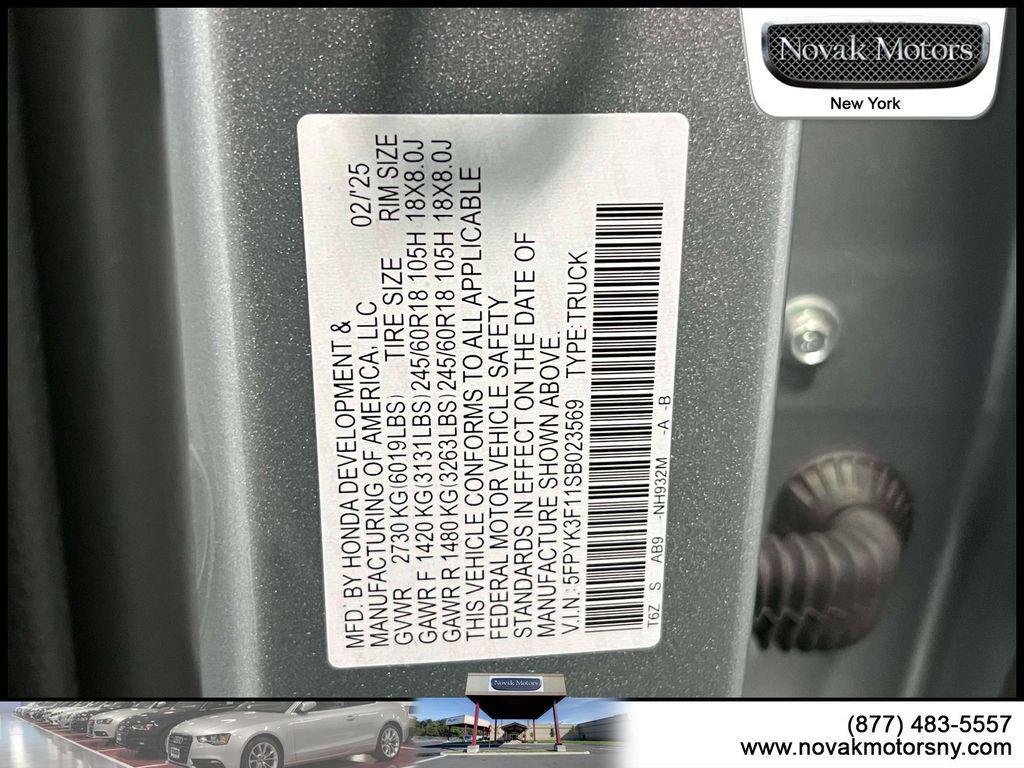 used 2025 Honda Ridgeline car, priced at $35,895