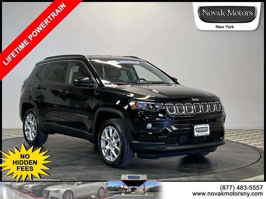 used 2022 Jeep Compass car, priced at $22,395