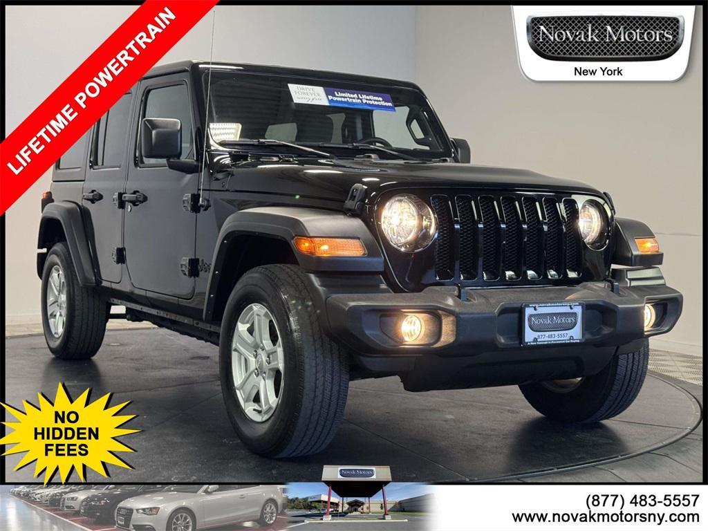 used 2022 Jeep Wrangler Unlimited car, priced at $29,230