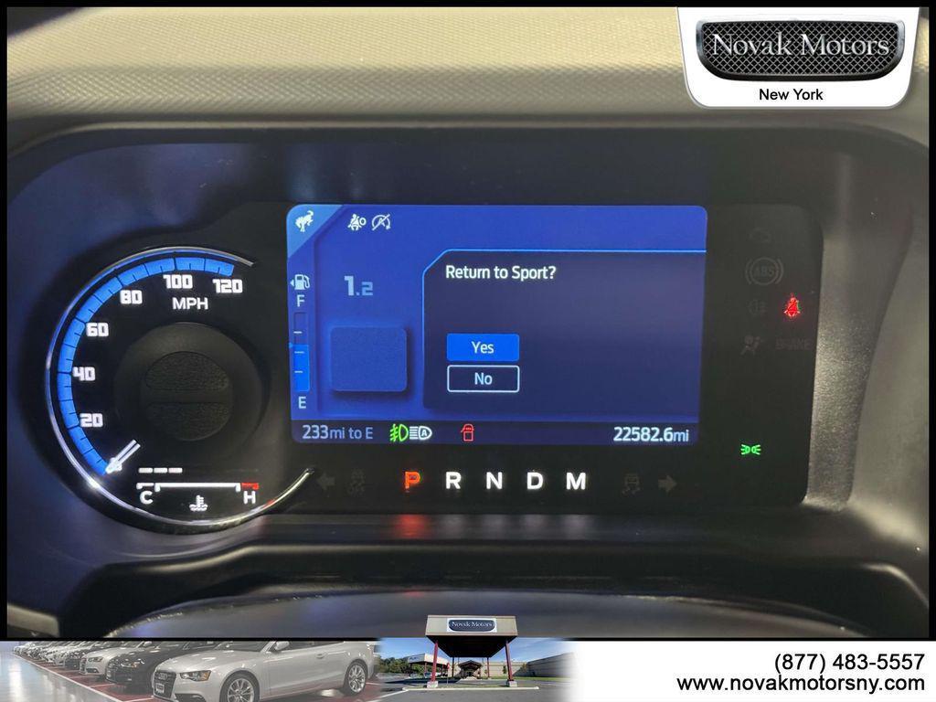 used 2022 Ford Bronco car, priced at $36,995