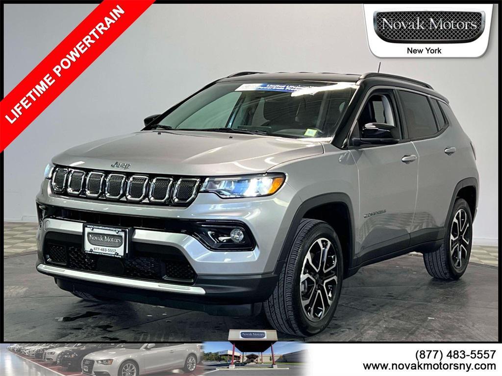 used 2022 Jeep Compass car, priced at $23,595