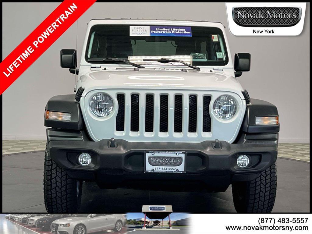 used 2021 Jeep Wrangler Unlimited car, priced at $28,490