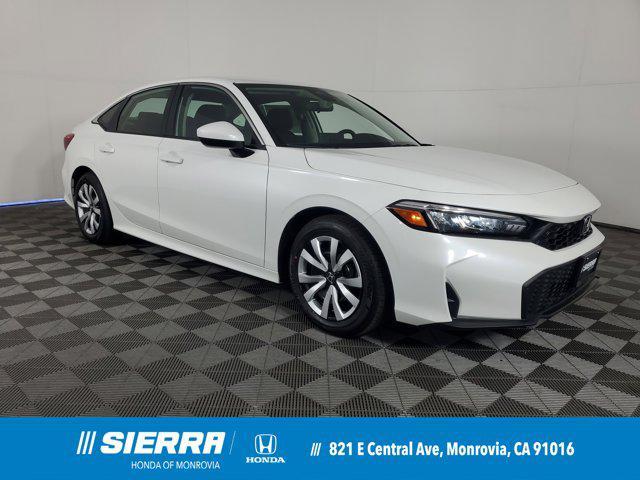 new 2026 Honda Civic car, priced at $26,345