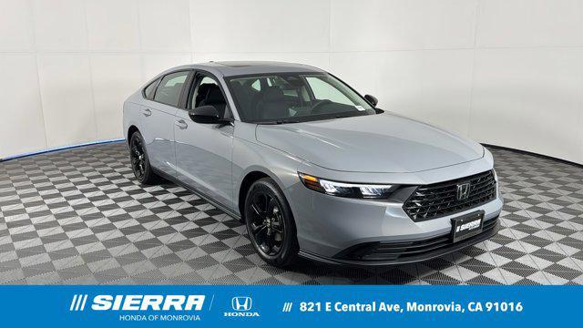 new 2025 Honda Accord car, priced at $32,210