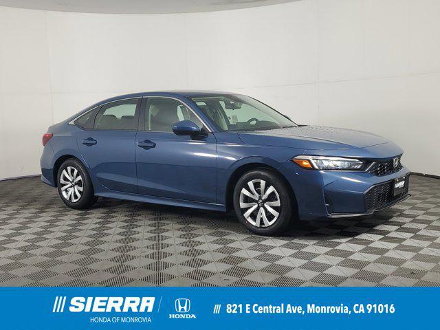 new 2026 Honda Civic car, priced at $26,345