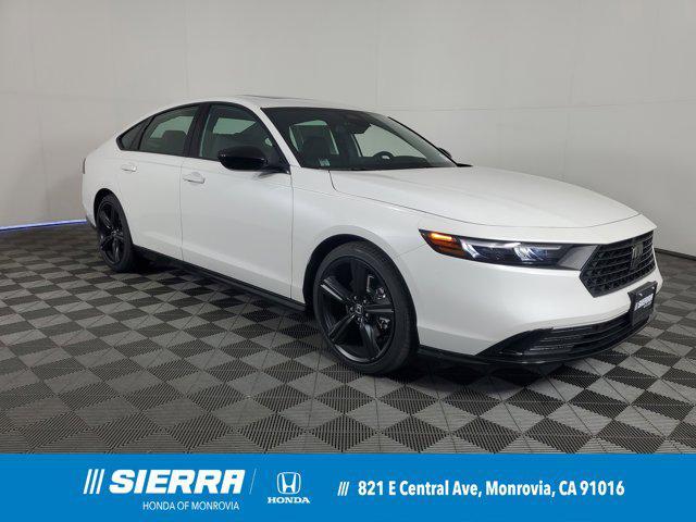 new 2025 Honda Accord Hybrid car, priced at $37,025