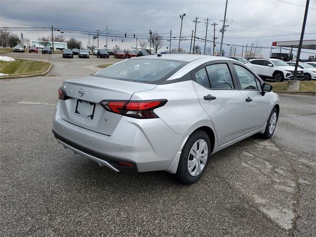 new 2025 Nissan Versa car, priced at $20,052