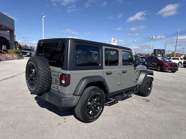 used 2022 Jeep Wrangler car, priced at $28,500