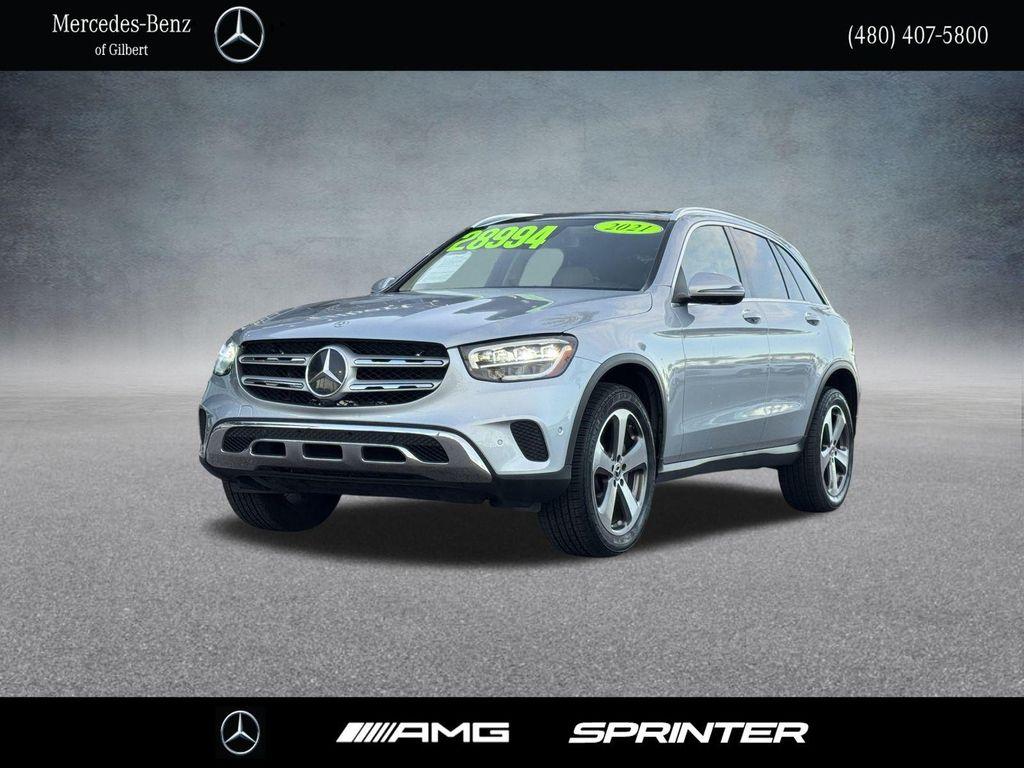 used 2021 Mercedes-Benz GLC 300 car, priced at $22,987