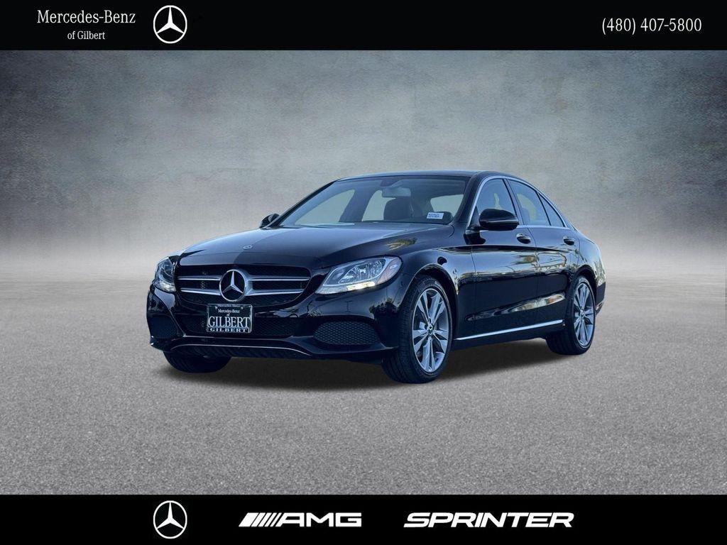 used 2017 Mercedes-Benz C-Class car, priced at $19,690