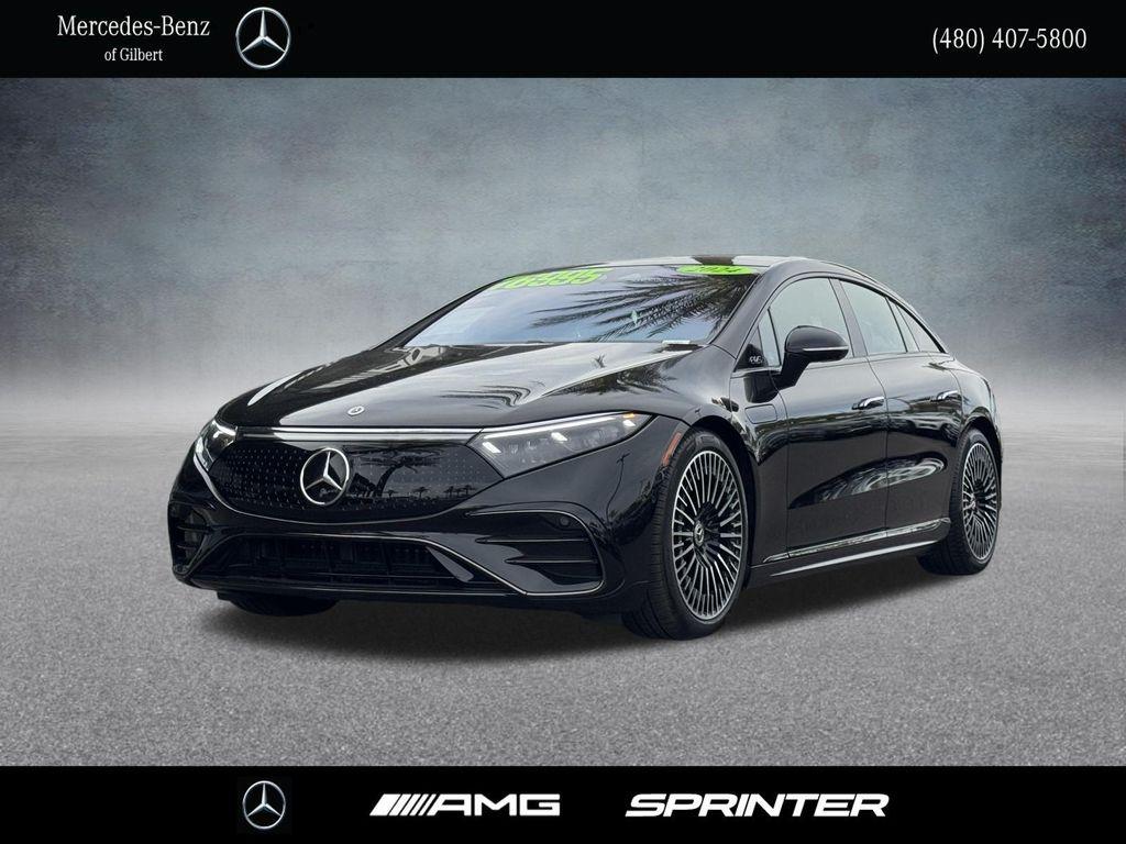 used 2024 Mercedes-Benz EQS 580 car, priced at $73,987