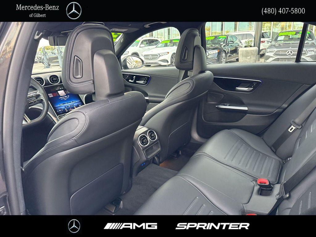 used 2023 Mercedes-Benz C-Class car, priced at $35,991