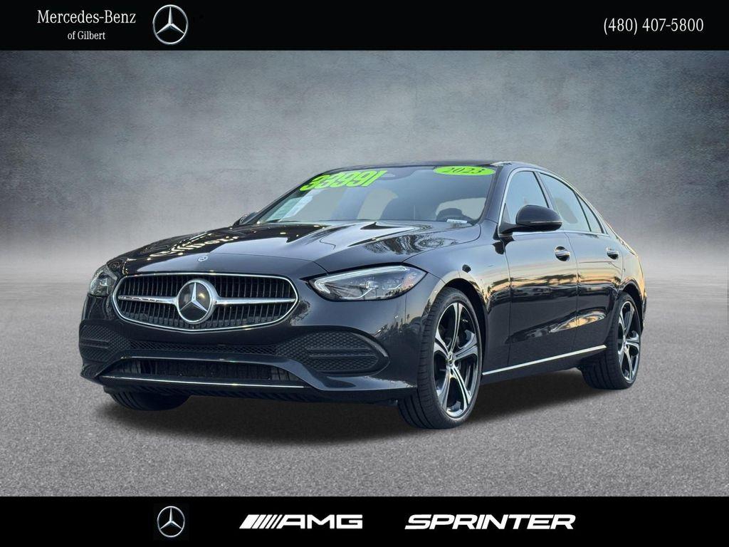used 2023 Mercedes-Benz C-Class car, priced at $34,991