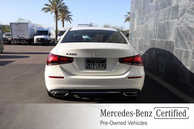 used 2022 Mercedes-Benz A-Class car, priced at $25,991
