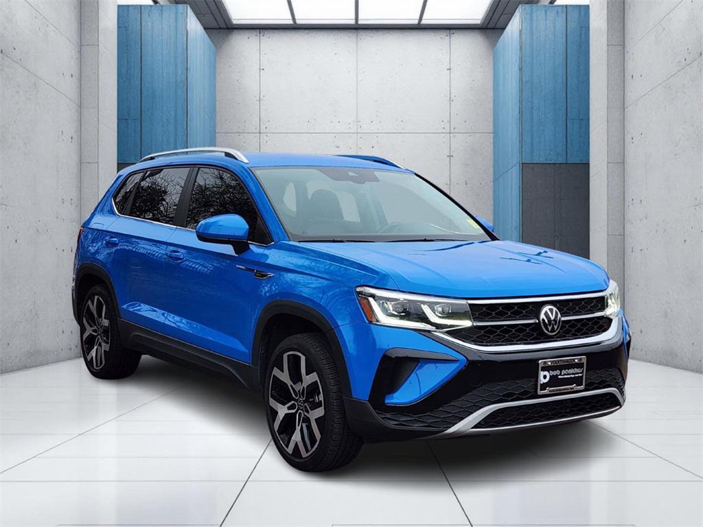 used 2022 Volkswagen Taos car, priced at $22,549