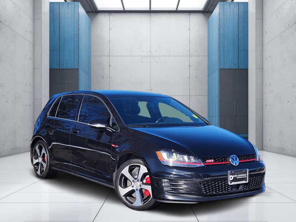 used 2017 Volkswagen Golf GTI car, priced at $18,797