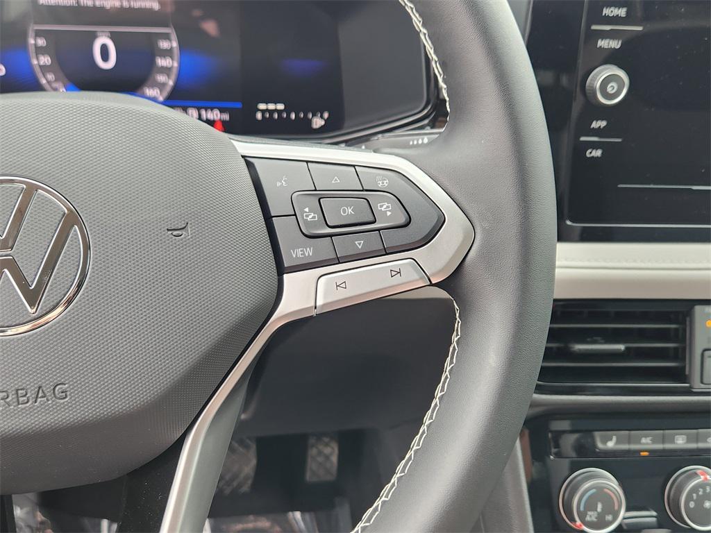 new 2025 Volkswagen Taos car, priced at $26,577