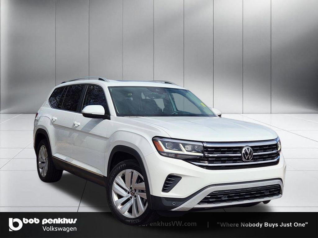 used 2021 Volkswagen Atlas car, priced at $29,797