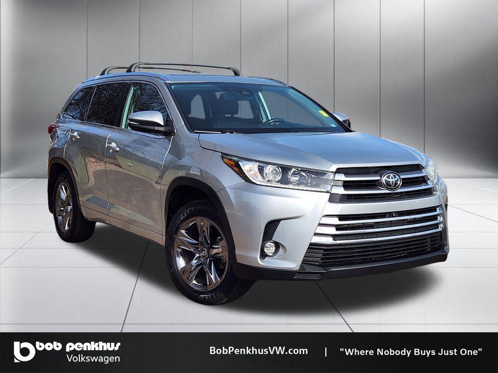 used 2019 Toyota Highlander car, priced at $25,549