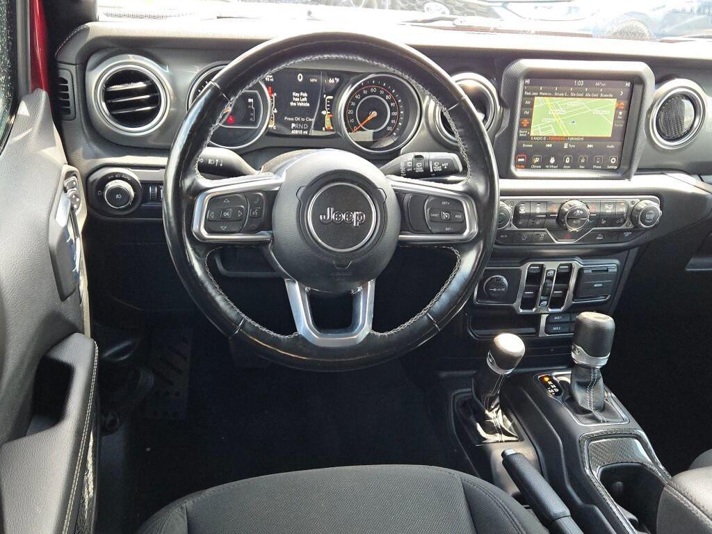 used 2021 Jeep Wrangler Unlimited car, priced at $30,197