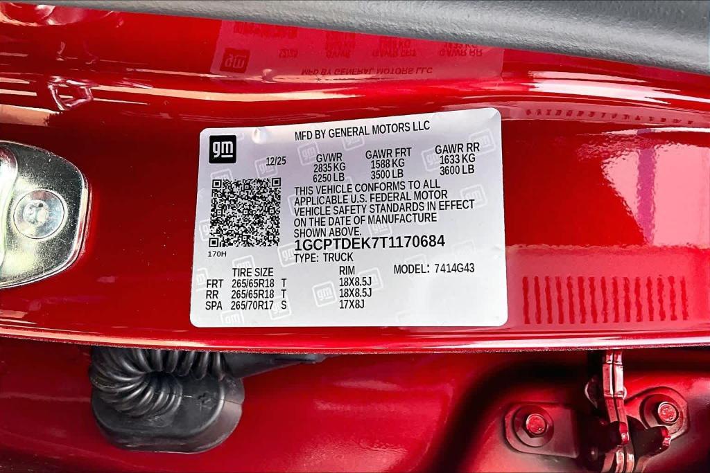 new 2026 Chevrolet Colorado car, priced at $43,710