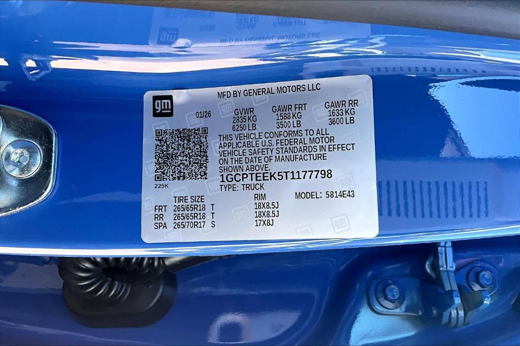 new 2026 Chevrolet Colorado car, priced at $42,220