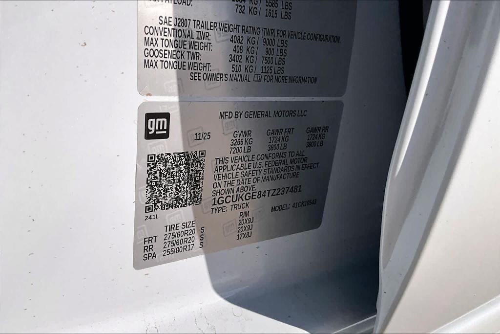 new 2026 Chevrolet Silverado 1500 car, priced at $57,975