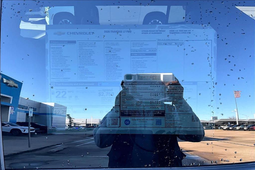 new 2026 Chevrolet Traverse car, priced at $41,165