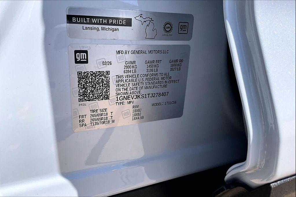 new 2026 Chevrolet Traverse car, priced at $56,399
